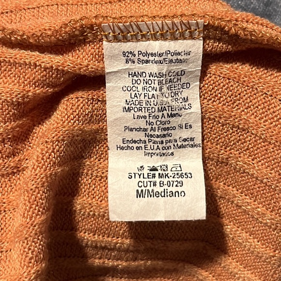 Mikarose Cora Ribbed Stretch Midi Dress - Picture 7 of 7